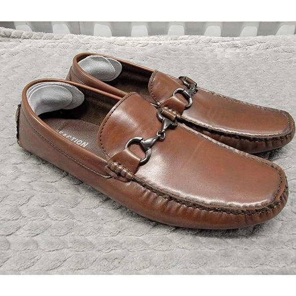 Kenneth‎ Cole Reaction KCR Vinny Driver Casual Driving Shoes Size 10 Business - Picture 1 of 10